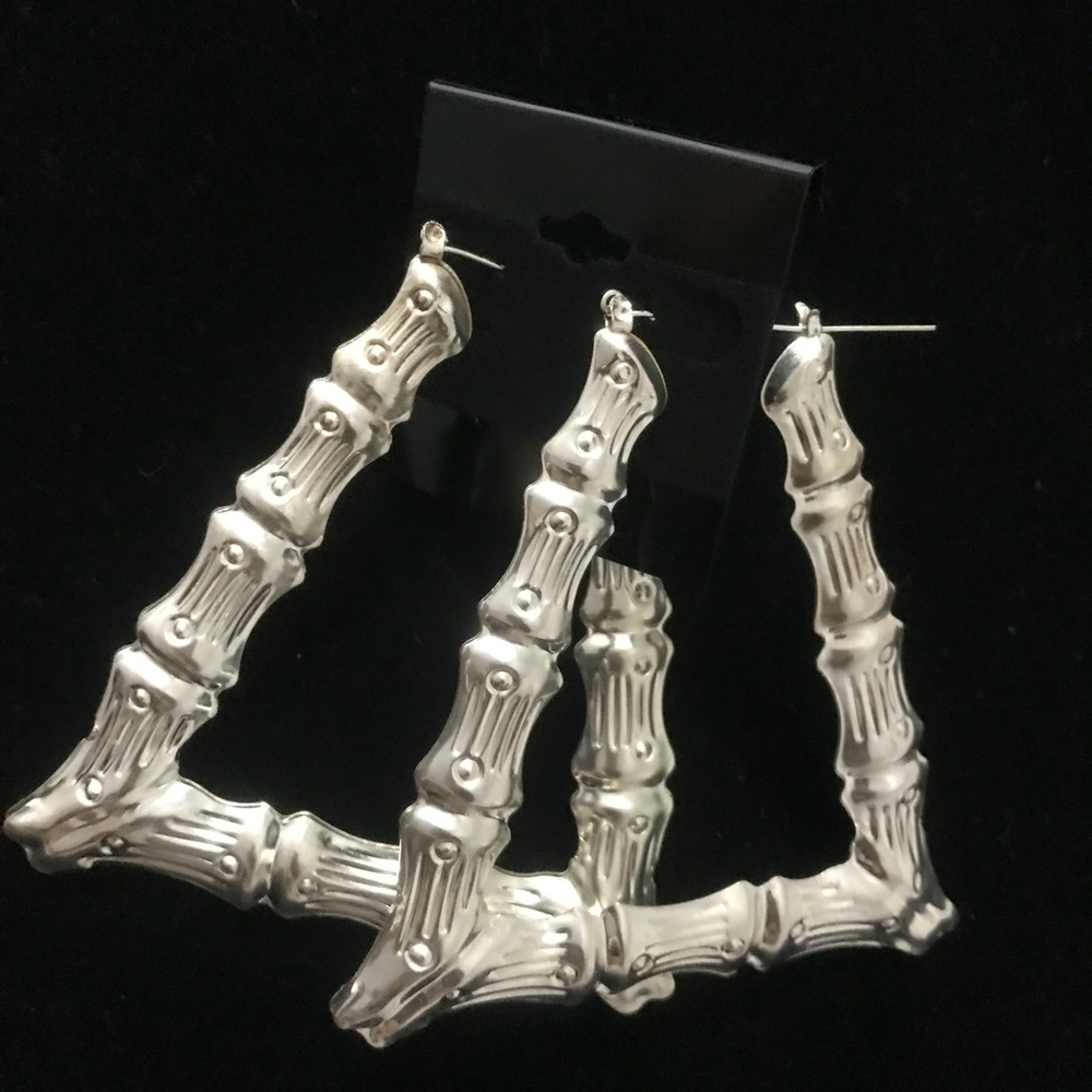 Best offer!!! Triangle Bamboo Earrings